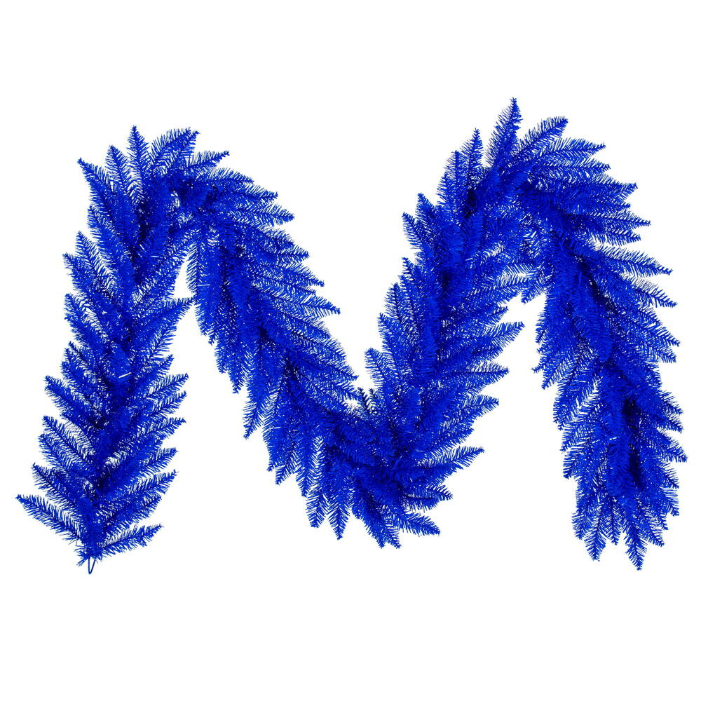 K234514 9 ft. x 14 in. Blue Fir 250 Tips Garland