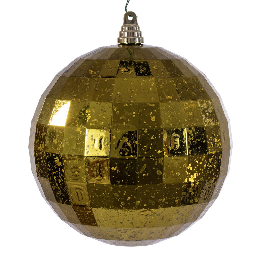 MC240914 8 in. Olive Mirror Mercury Ornament