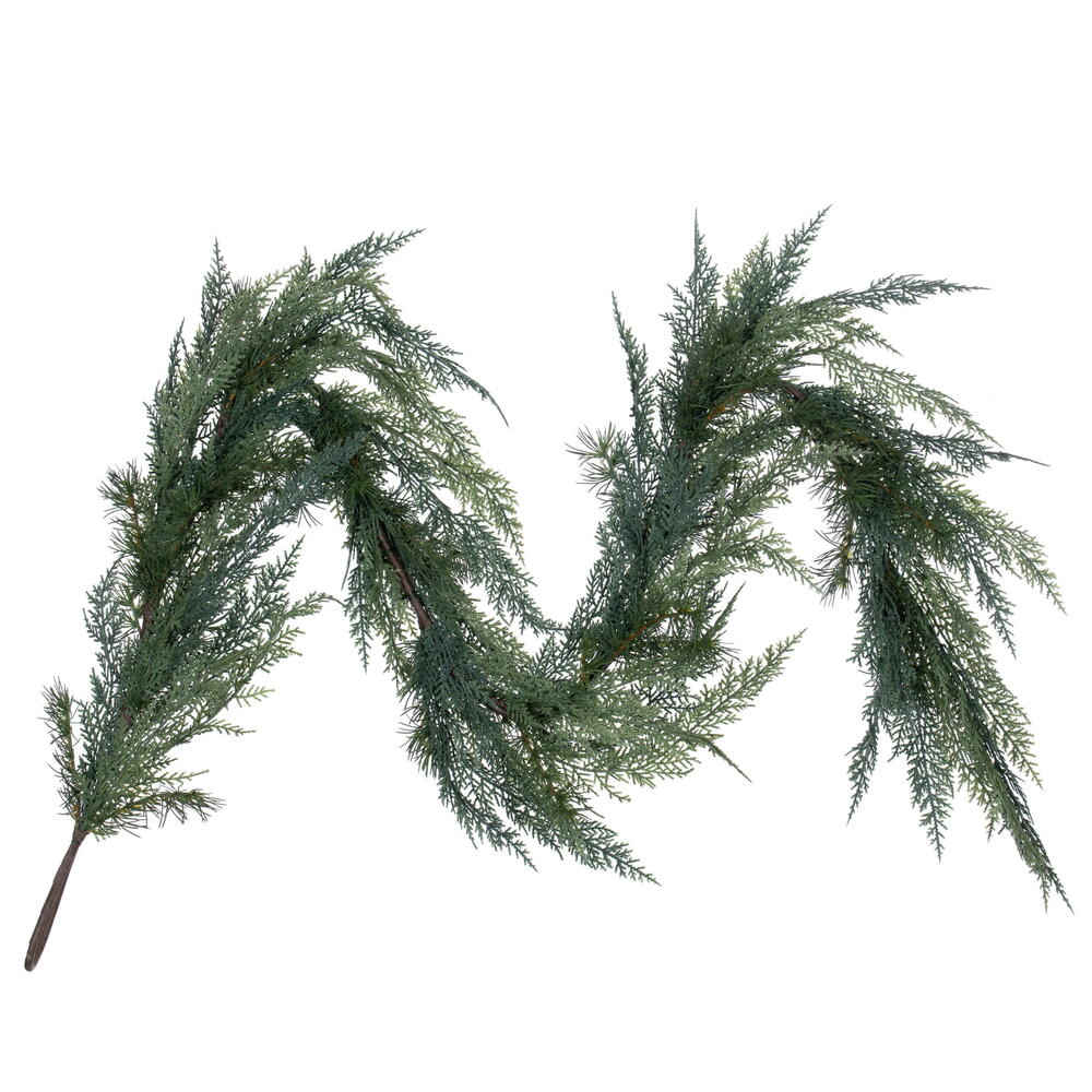 LF240372 72 x 6 in. Mixed Long Cedar Pine Garland