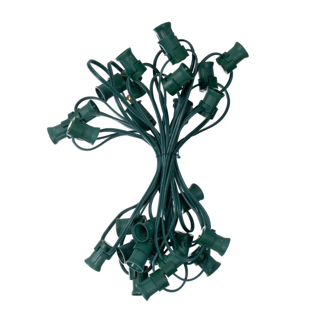 V24SPT1-25G C9 25 ft. x 25 Magnetic Socket Stringer, SPT1 - Green