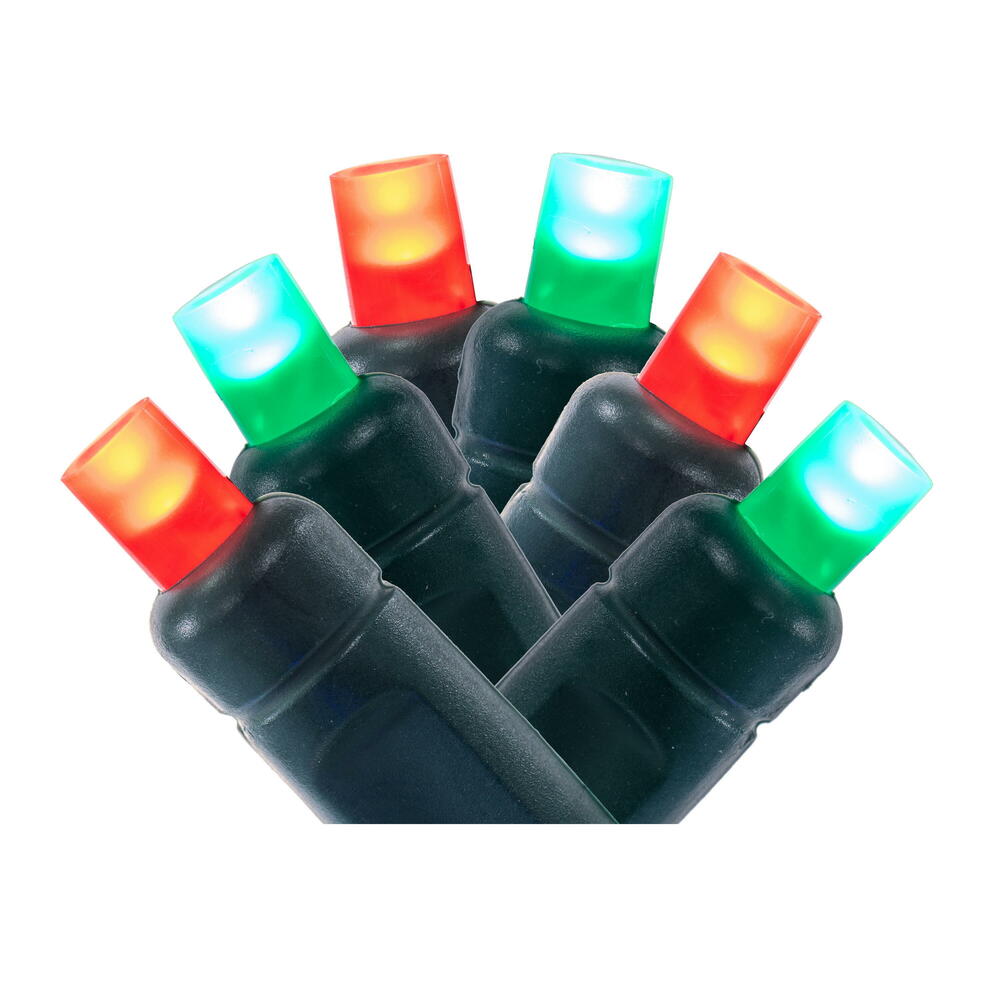 X6G66523FPBG 50 Light Frosted LED WA Coax Set - Red & Green