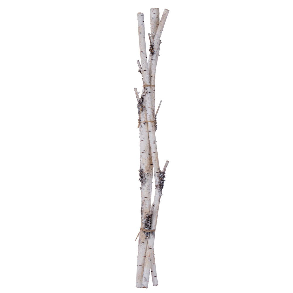 EH239036 36 in. Artificial Birch Branch Spray, White - Pack of 3