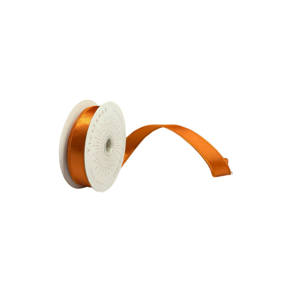 QTX240788 1 in. x 10 Yards Copper Satin Ribbon