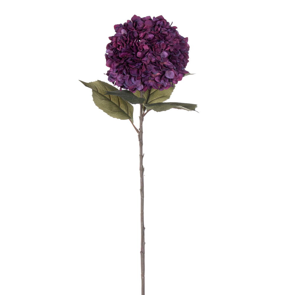 Picture of Vickerman FR250365 42 in. Hydrangea Stem&#44; Burgundy