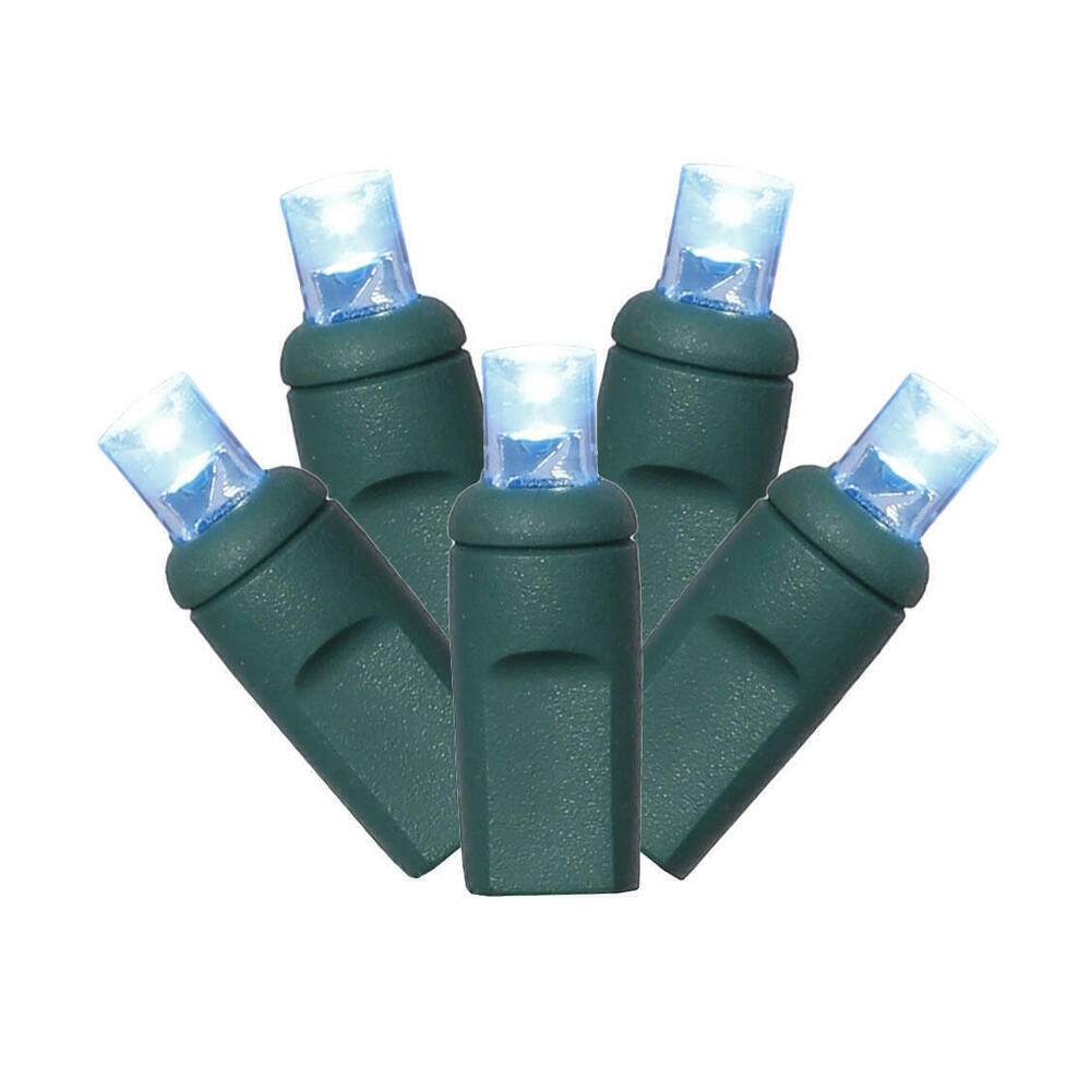 X4G6732TPBG 70 Light LED GW WA Twinkle LED Light Set, Teal - 4 in. x 24 ft.
