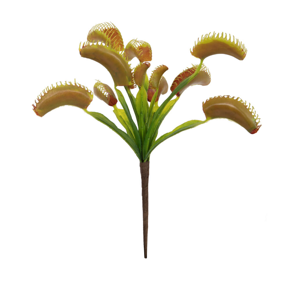 Picture of Vickerman FM220112 12 in. Artificial Venus Flytrap Plant&#44; Green - Pack of 3