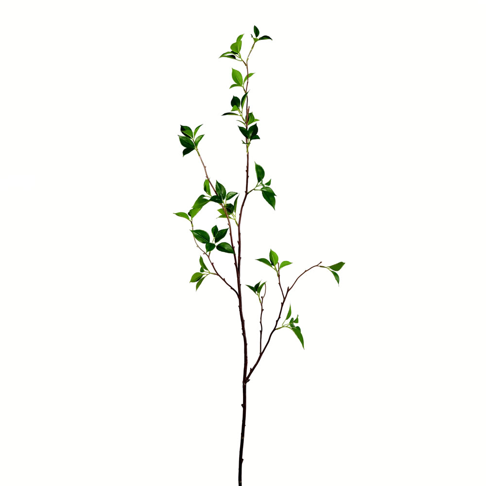 FU191535 48 in. Artificial Baby Leaf Spray, Green - Pack of 2