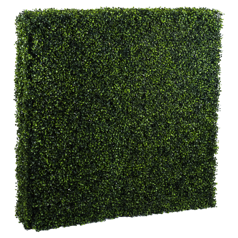 TP194248 48 x 12 x 48 in. Artificial UV Box Wood Hedge, Green