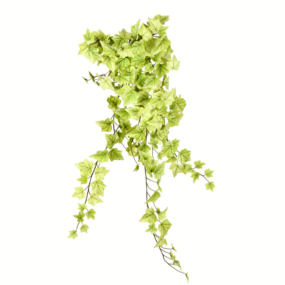 FZ190334 34 in. Artificial Ivy Hanging Bush, Light Green