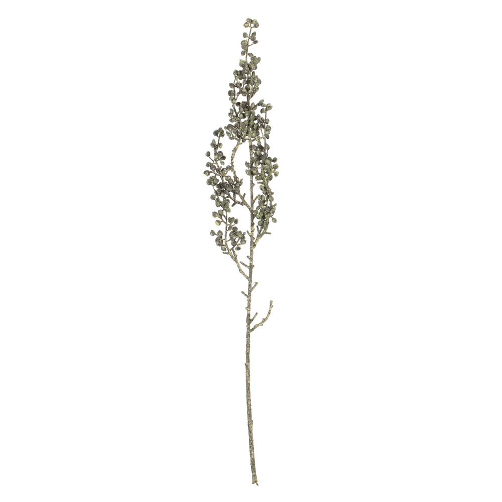 FV193422 22 in. Artificial Mixed Rust Senecio Spray, Green - Pack of 6