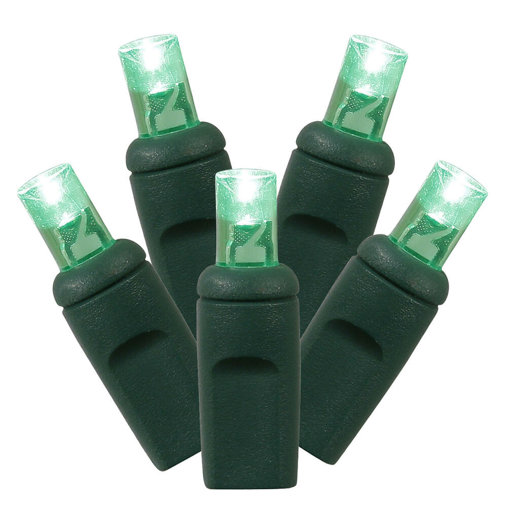 X4G6704TPBG 70 Light x 4 in. x 24 ft. Twinkle LED Light with Green Wire, Green