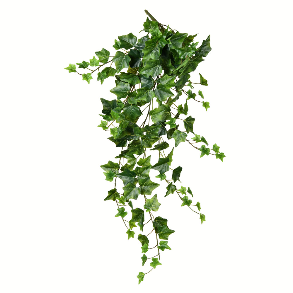 FZ190134 34 in. Artificial Ivy Hanging Bush, Green