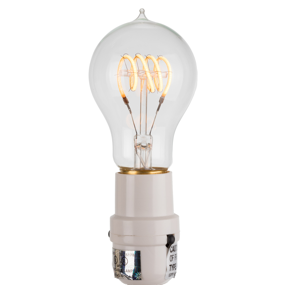 X17PS601 PS60 E26 Filament LED Bulb Set, Warm White