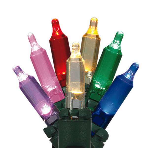 X8GR100LED 1000 Light x 8 in. Dura Lit LED Christmas Light Replacement Set with Green Wire, Multi Color