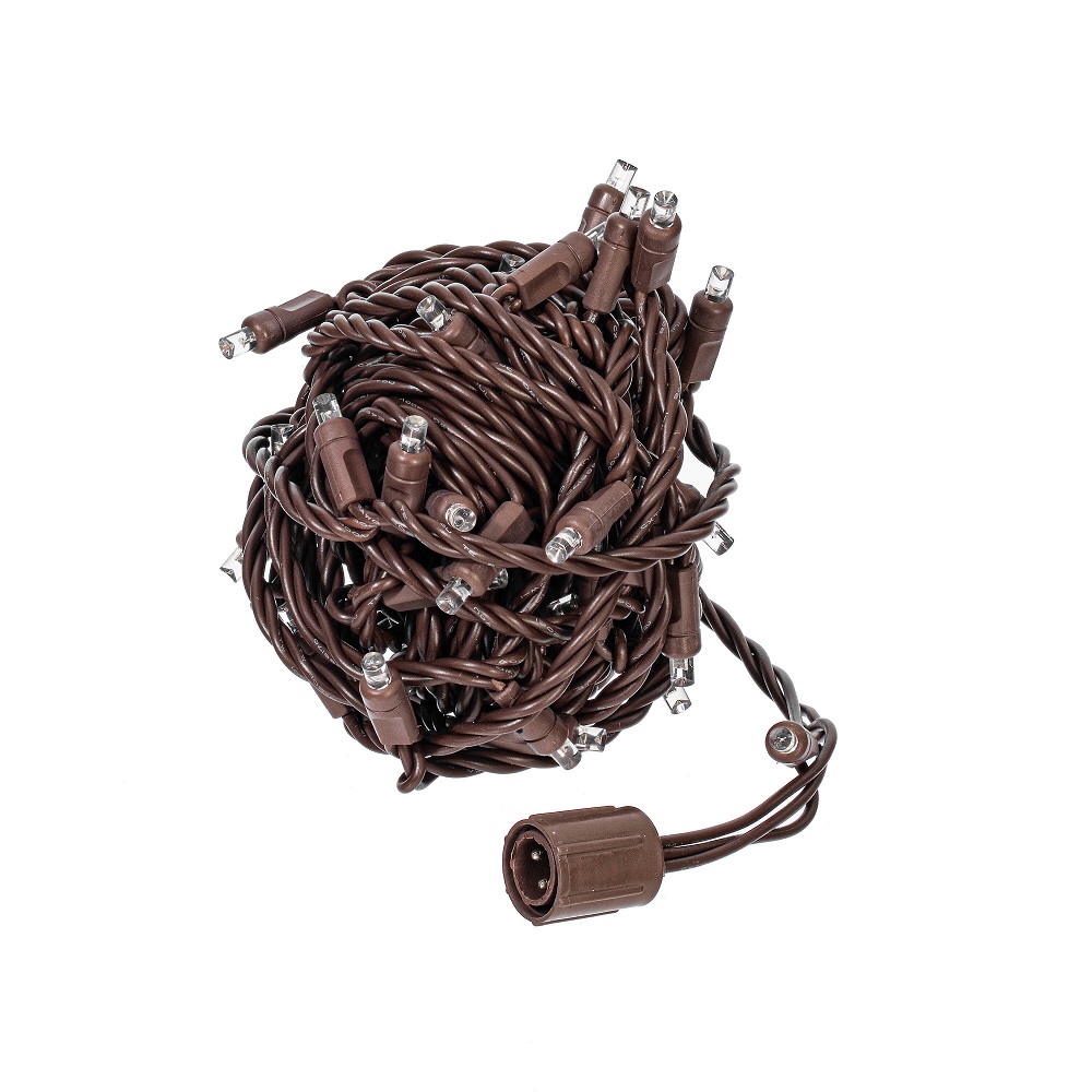 X6B6659 50 Light x 25 ft. Wide Angle Coaxial Non Rectified LED Light, Pure White