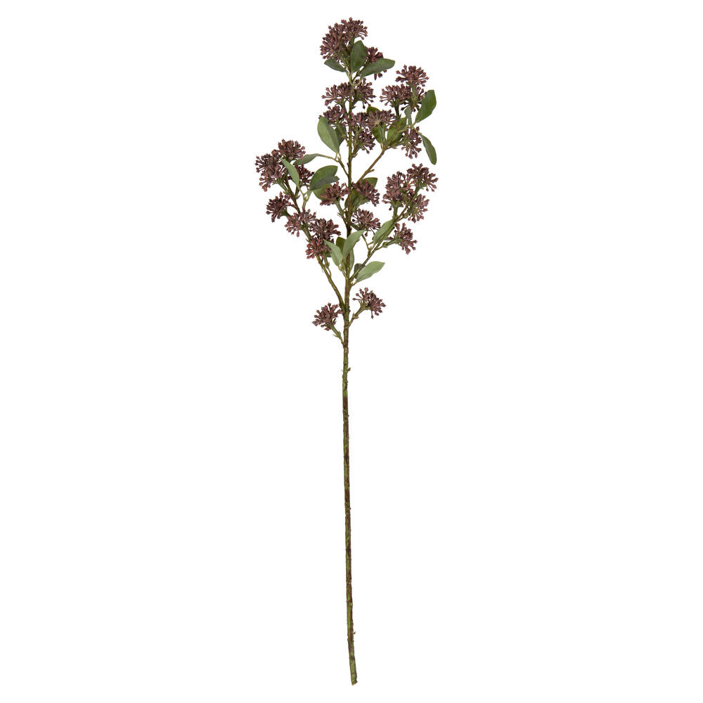 FM222505 31 in. Artificial Wild Berry Spray, Mahogany Red - 2 Per Bag