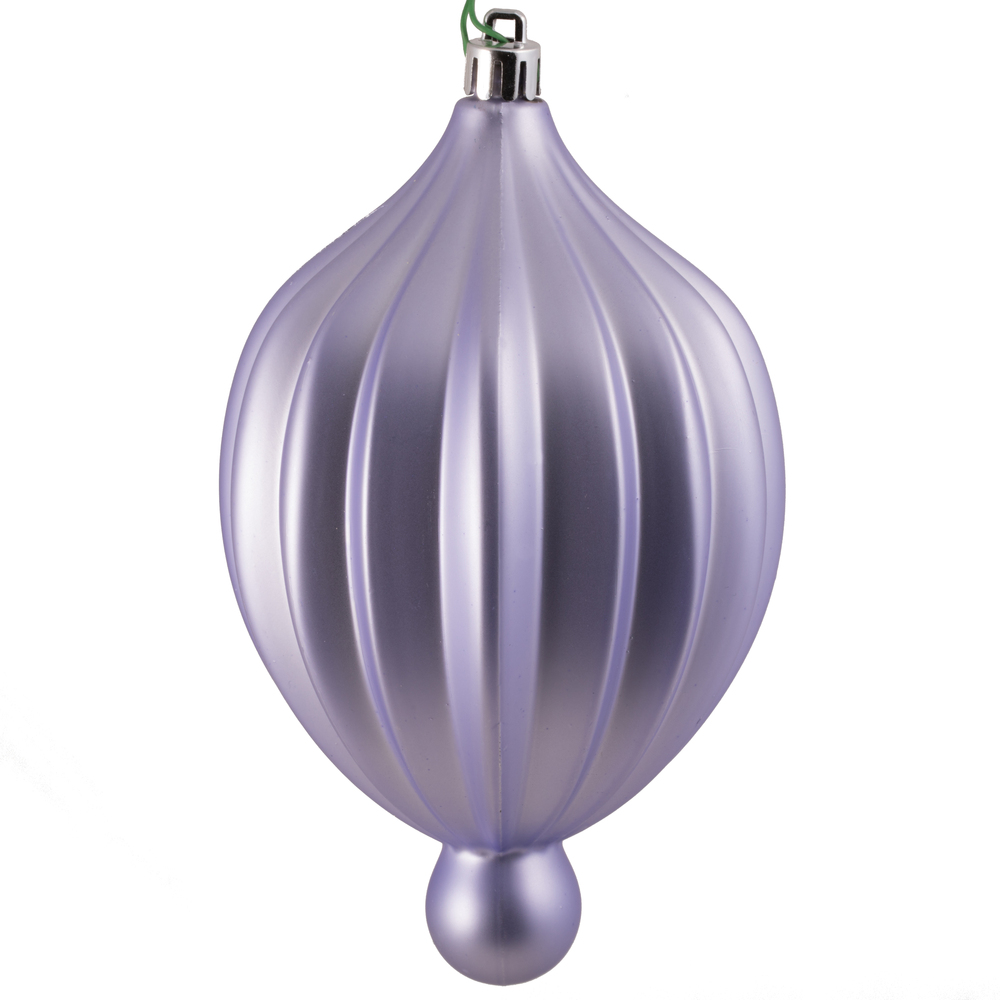 N174634D 6.3 x 3.5 in. Lantern Ornament, Lilac - 4 Per Bag