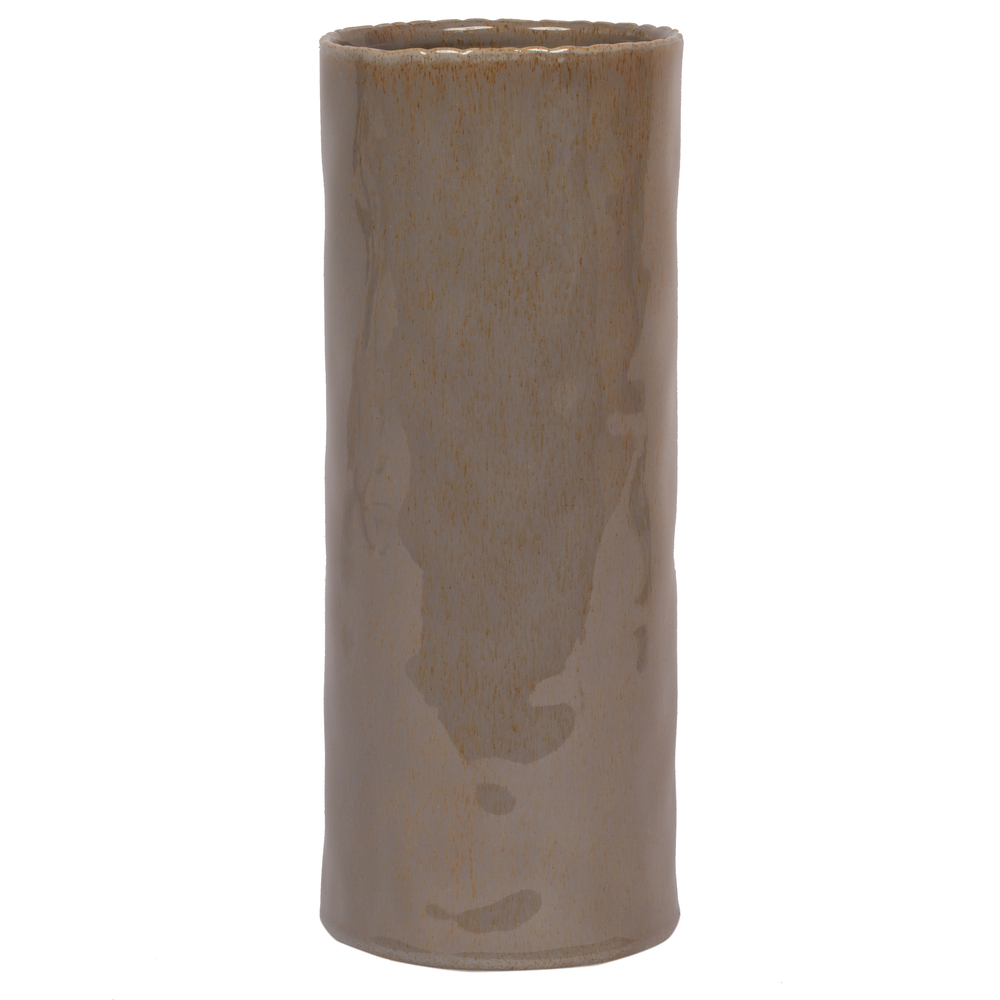 FQ199011 11.25 in. Pine Ceramic Pot, Green