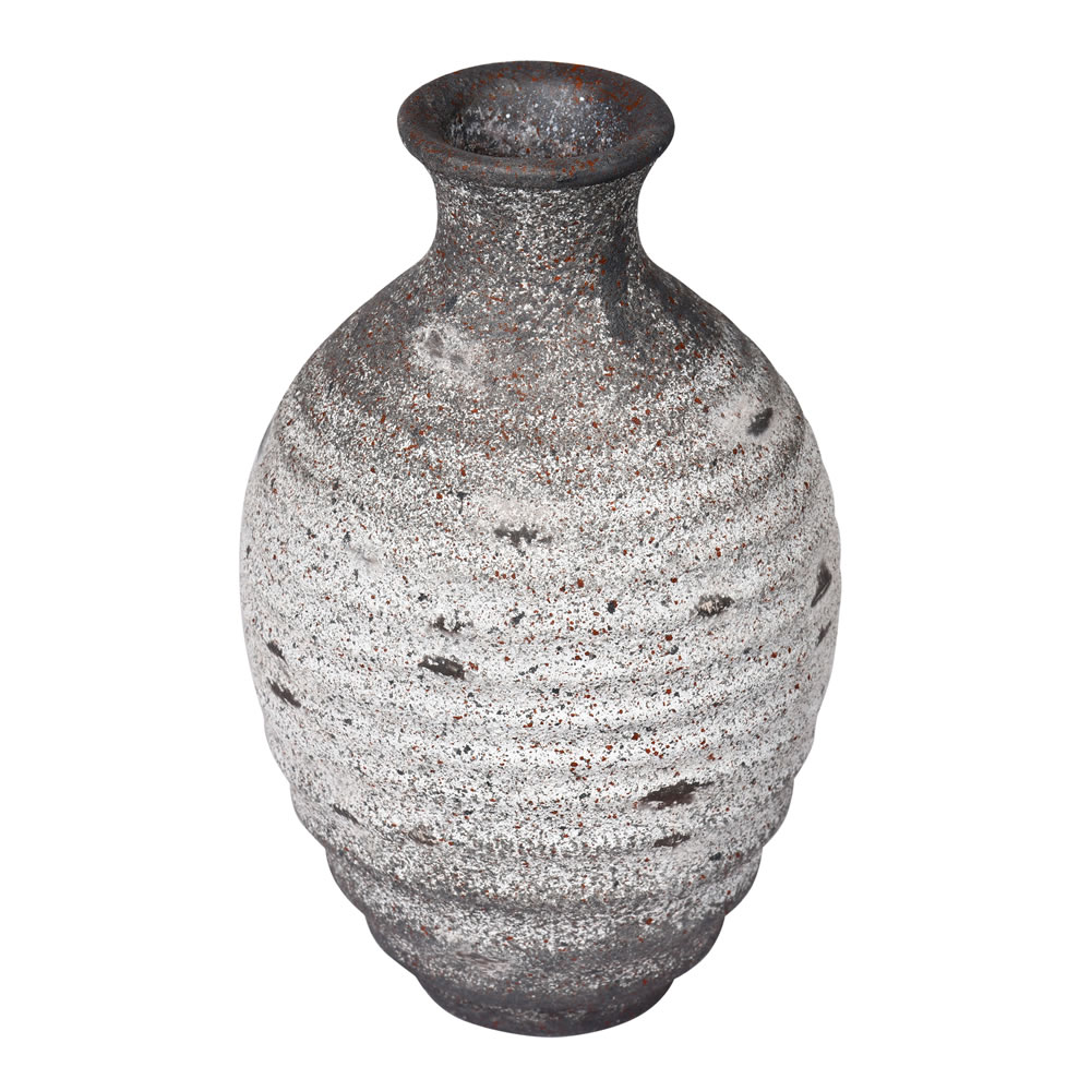 FQ191706 6.5 in. Terracotta Vase, Gray