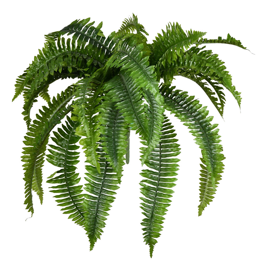 Picture of Vickerman FA190623 19 in. Boston Fern 42 Leaves Greenery Bush - Green