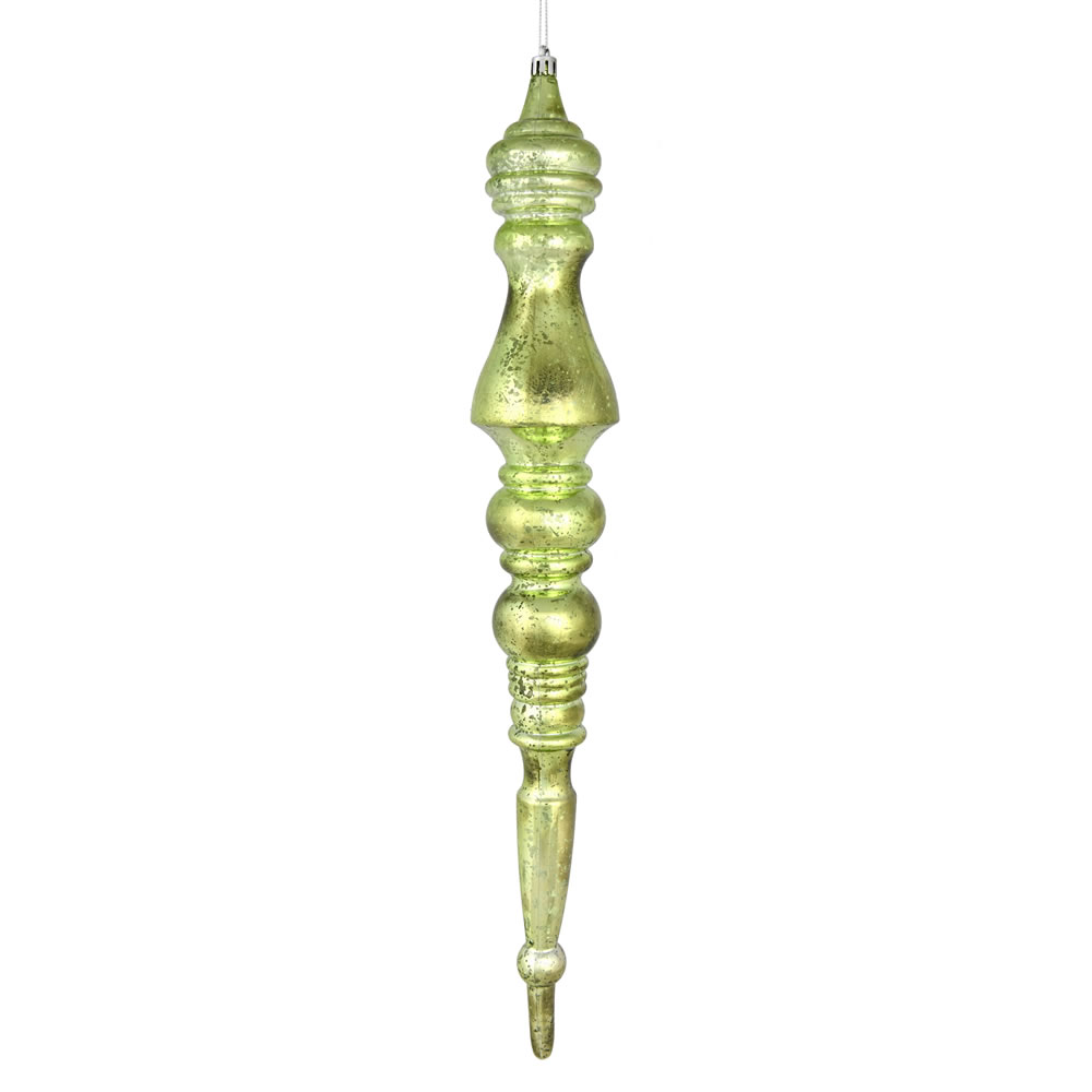 N190954D 20 in. Mercury Finial Ornament, Celadon