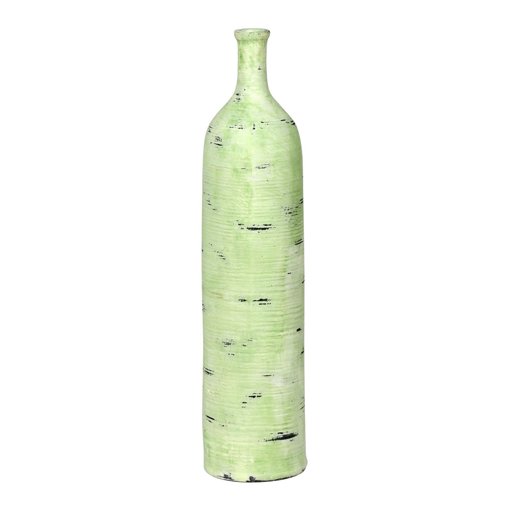 FQ197620 20 in. Textured Stroke Bottle, Mint