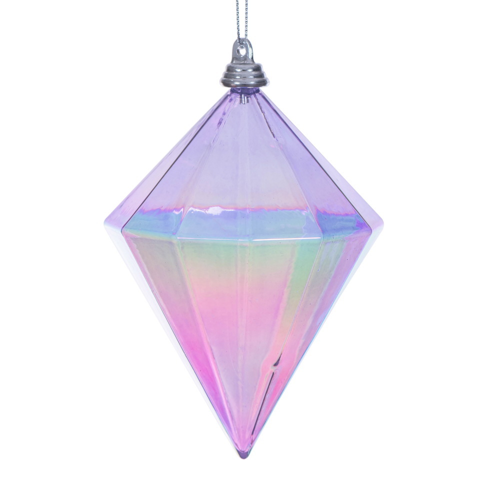MC252186W 5 in. Lavender Iridescent Diamond - 3 per Bag