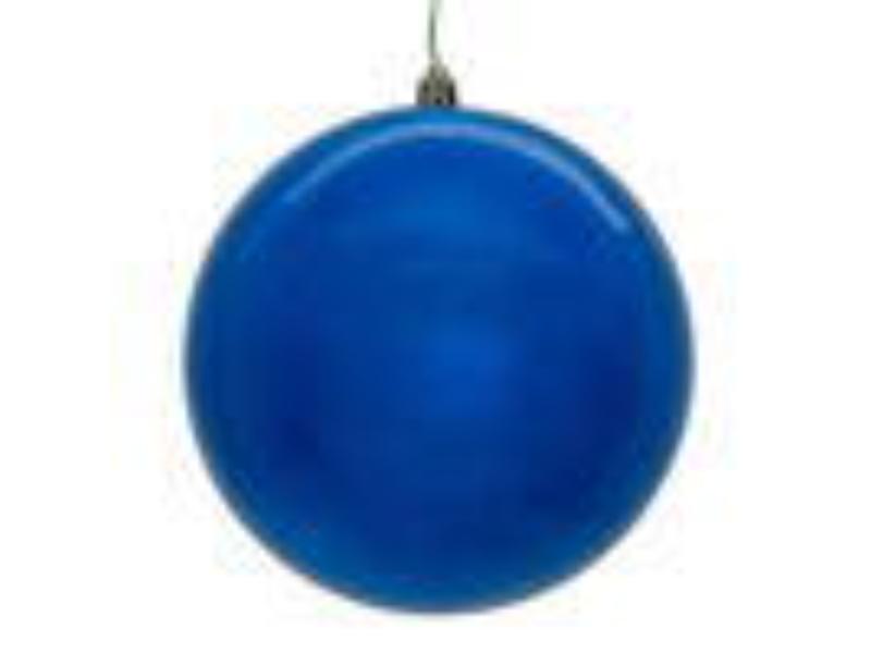 N592002DPVL 8 in. Pearl Seamless Ball UV Drilled, Blue