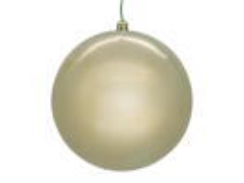 N591543DPVL 6 in. Pearl Seamless UV Drilled, Oat - 4 Per Box