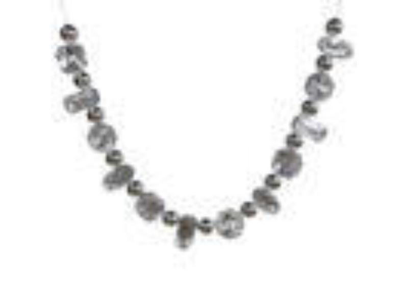 Picture of Vickerman MT233407 6 ft. Jewel Garland&#44; Silver