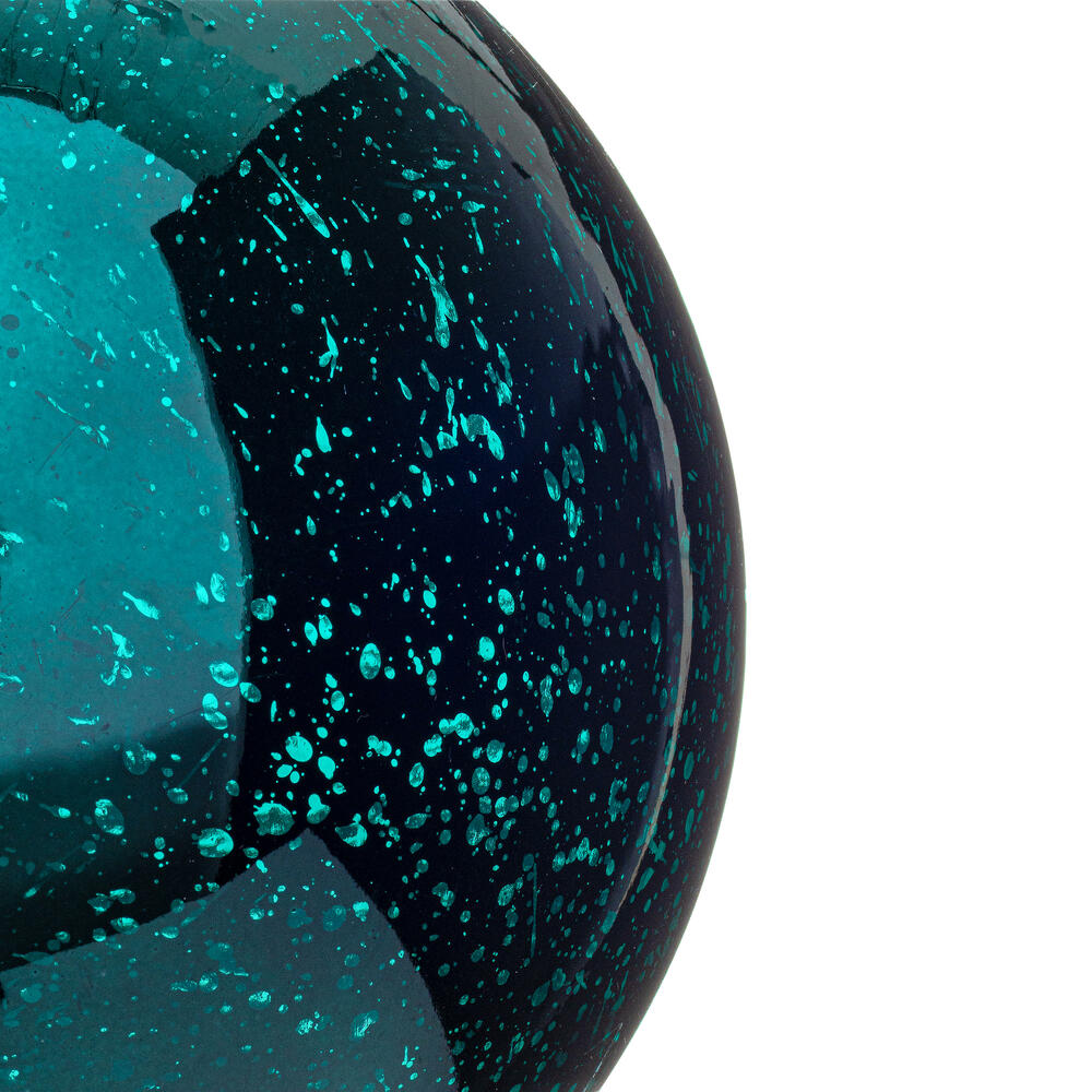 Picture of Vickerman M166662D 8 in. Shiny Mercury Ball Ornament&#44; Sea Blue