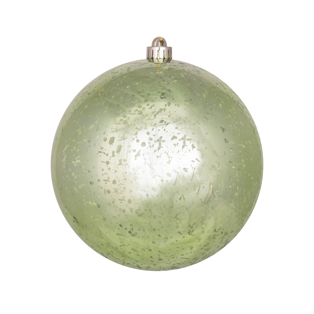 Picture of Vickerman M166654D 8 in. Shiny Mercury Ball Ornament&#44; Celadon