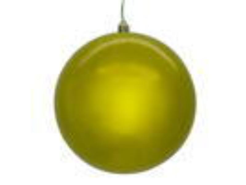 N592073DPVL 8 in. Pearl Seamless Ball UV Drilled, Lime