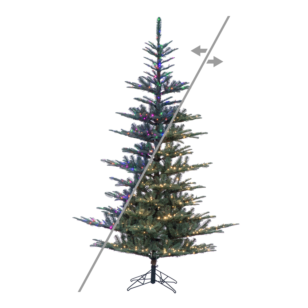 G160463LEDCC 6 ft. x 48 in. Alberta Blue Spruce 3 mm 400CC Christmas Tree