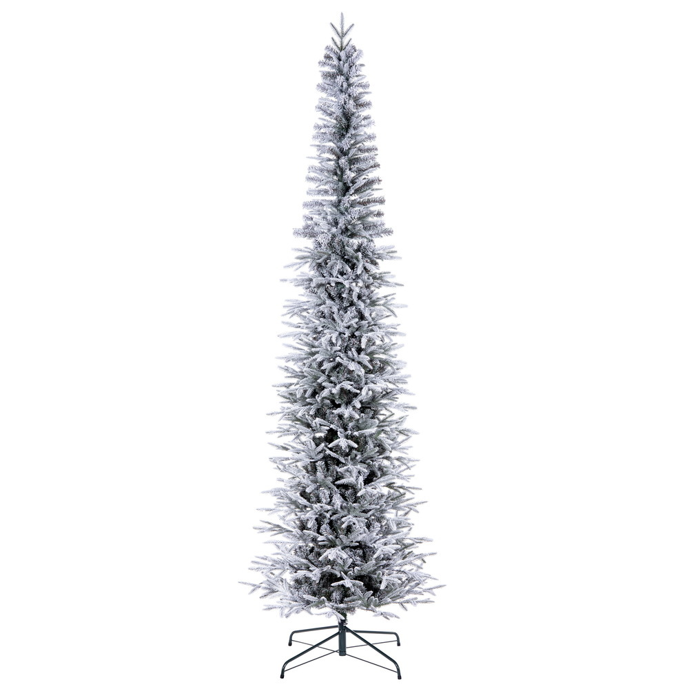 K257445 4.5 ft. x 23 in. Frosted Bixley Unlit 855T Christmas Tree