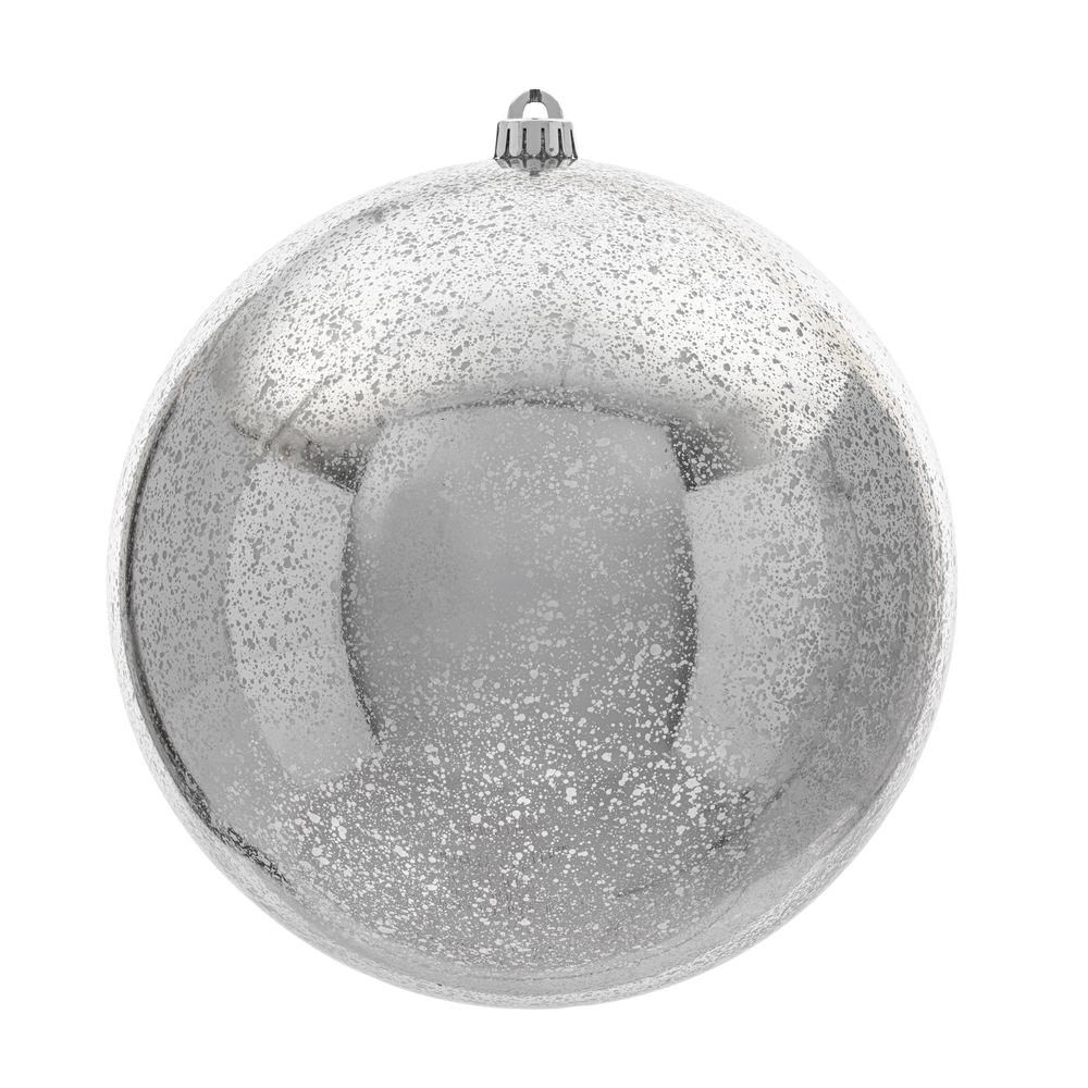 Picture of Vickerman M166707D 10 in. Shiny Mercury Ball Ornament&#44; Silver