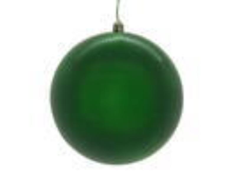 N592004DPVL 8 in. Pearl Seamless Ball UV Drilled, Green
