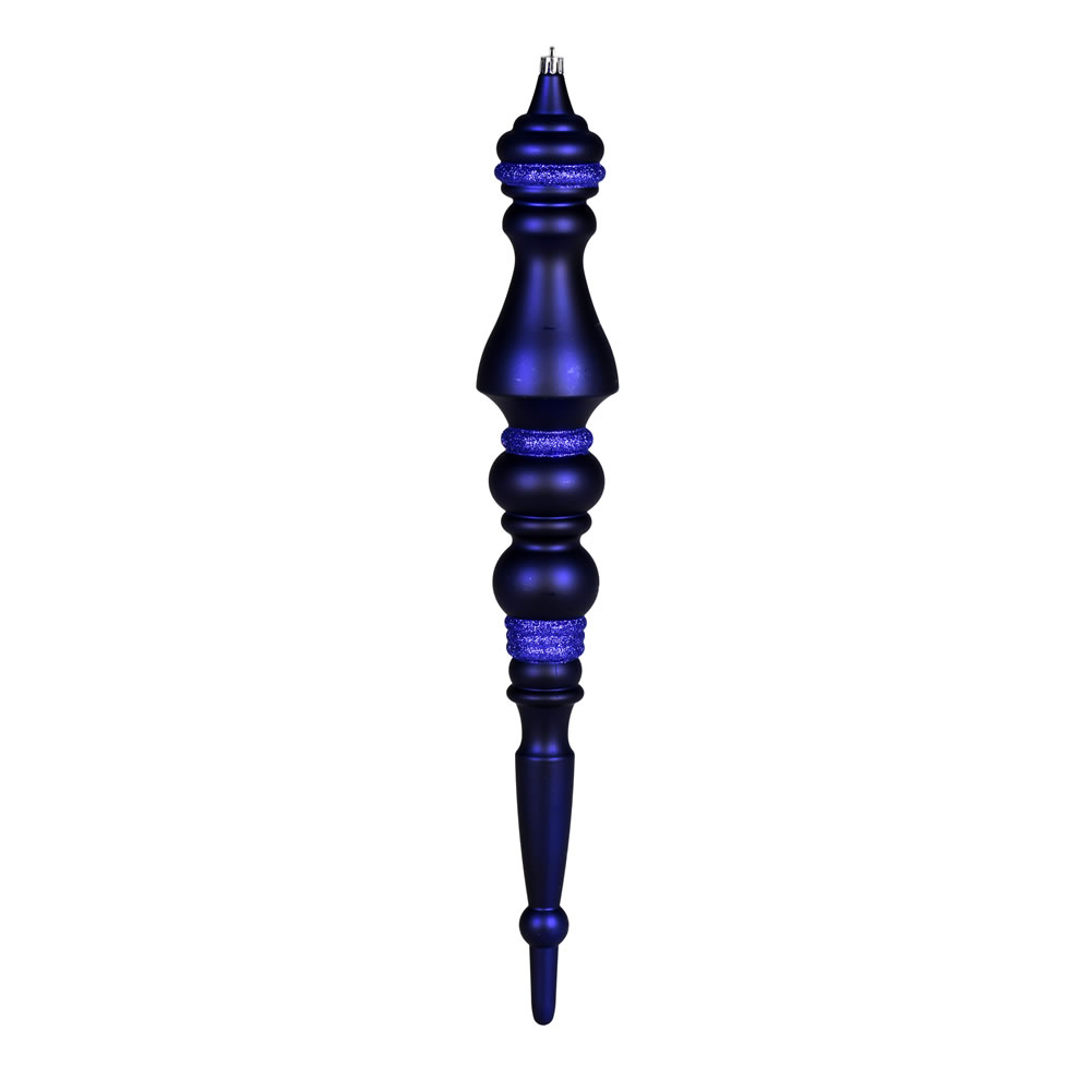 Picture of Vickerman N190822D 20 in. Matte Finial&#44; Cobalt Blue