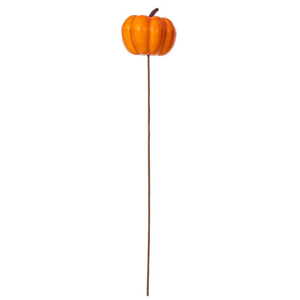 EF240107 19.5 in. Orange Pumpkin Stick
