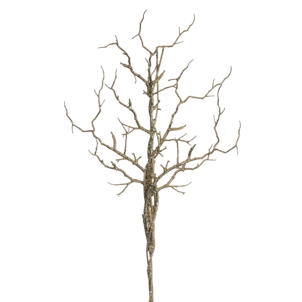 RIC230808 24 in. Artificial Gold Twig Branch - 3 Piece