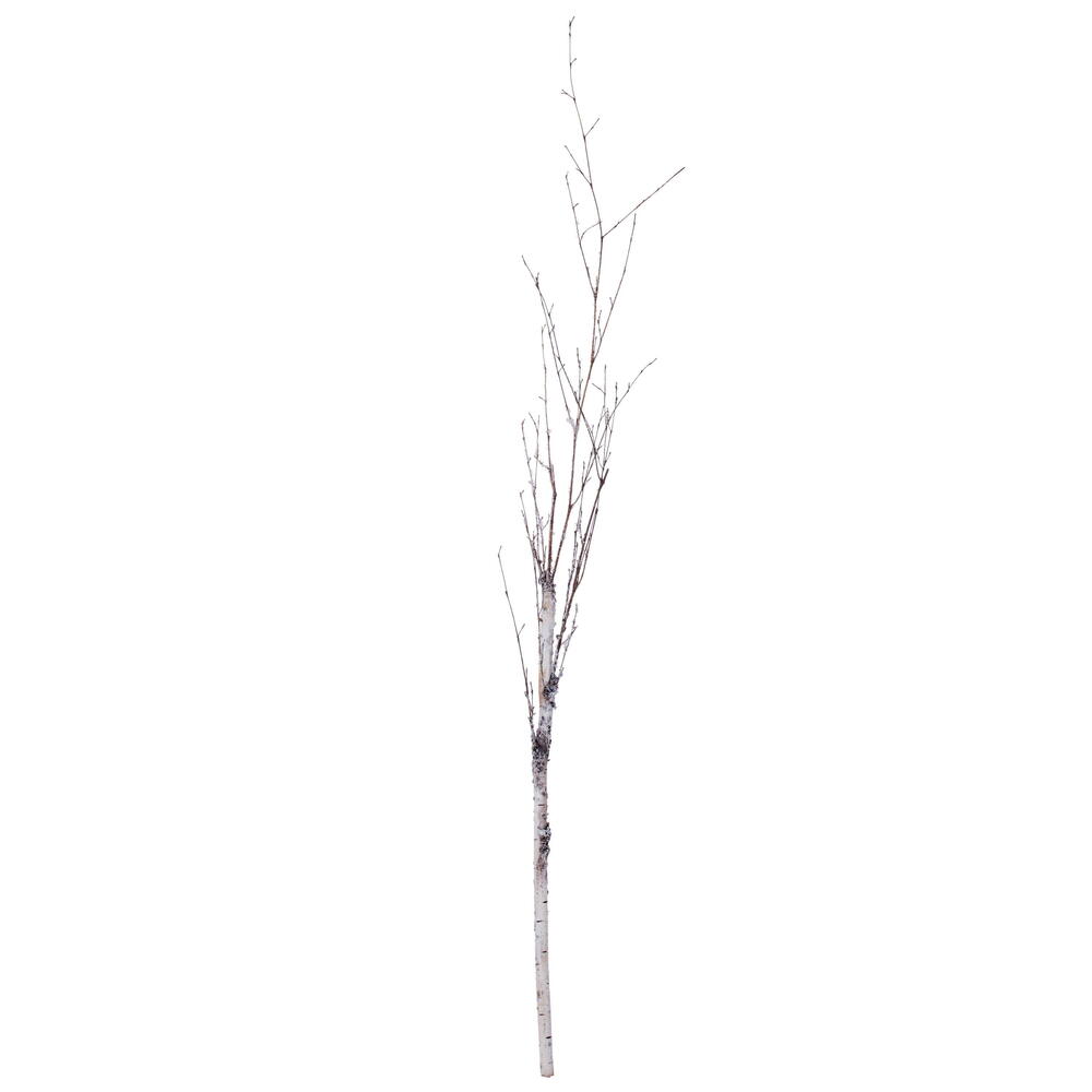 EH239048 48 in. Artificial Birch Twig Branch - Bag of 3 - White