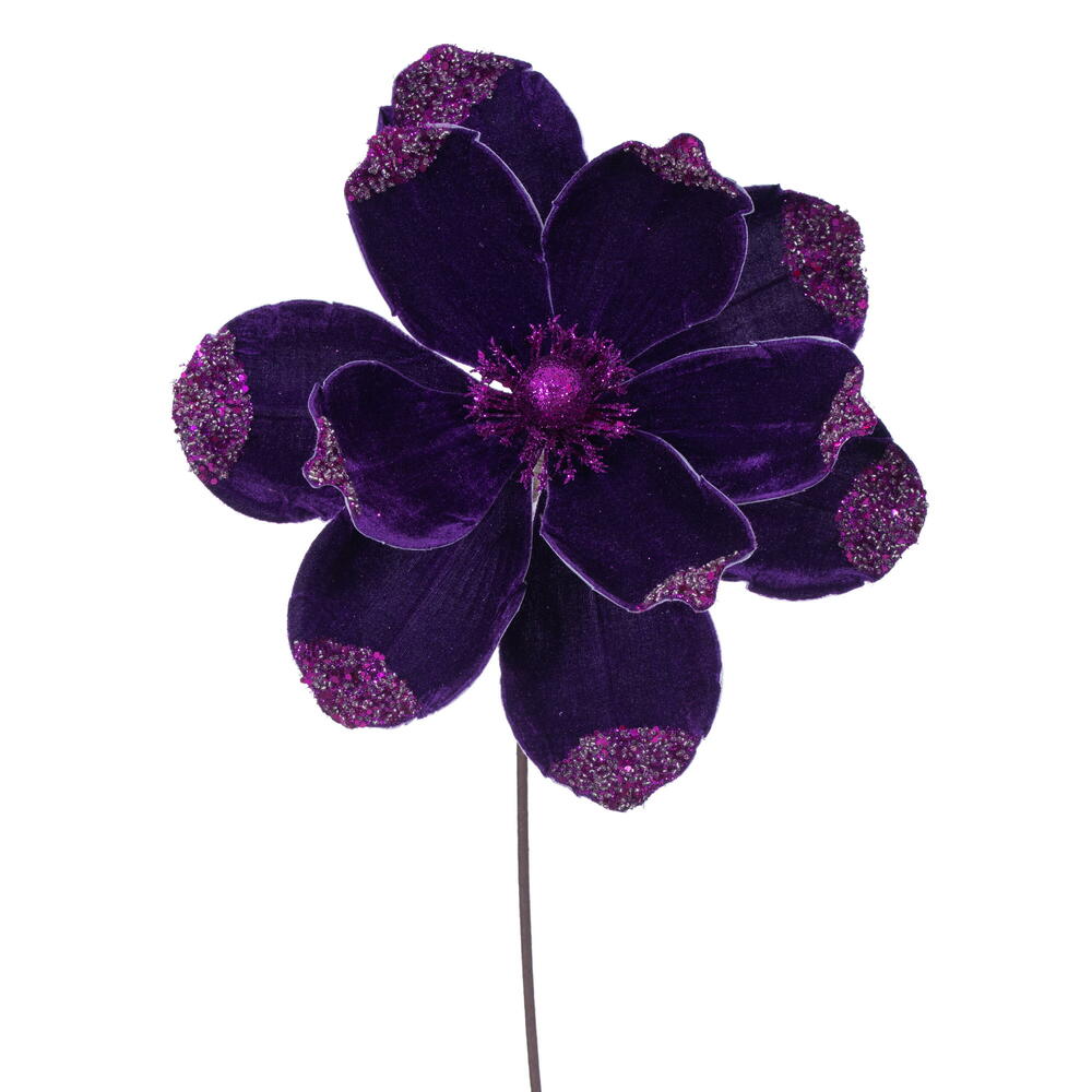 RG230926 21.5 in. Plum Velvet Magnolia - 4 Per Bag