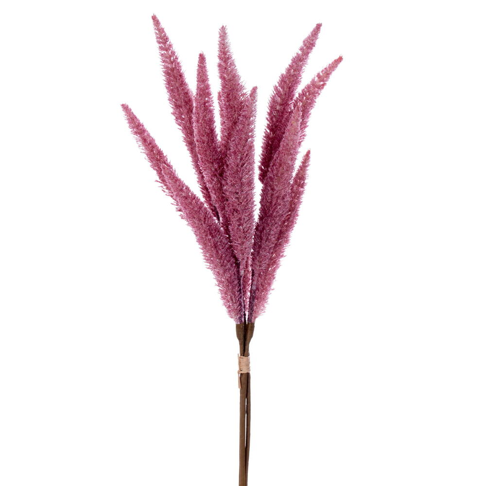 EF231526 24 in. Mauve Pink Foxtail Bundle