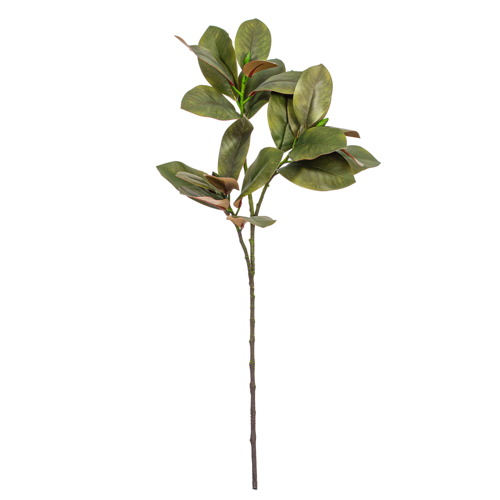 FA240735 35 in. Artificial Green Magnolia Branch - Bag of 2