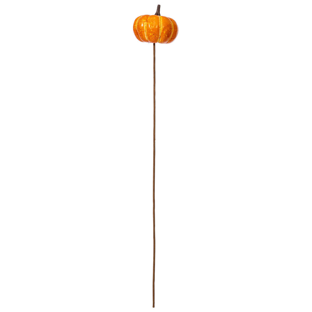 EF240109 19.5 in. Orange Pumpkin Spray