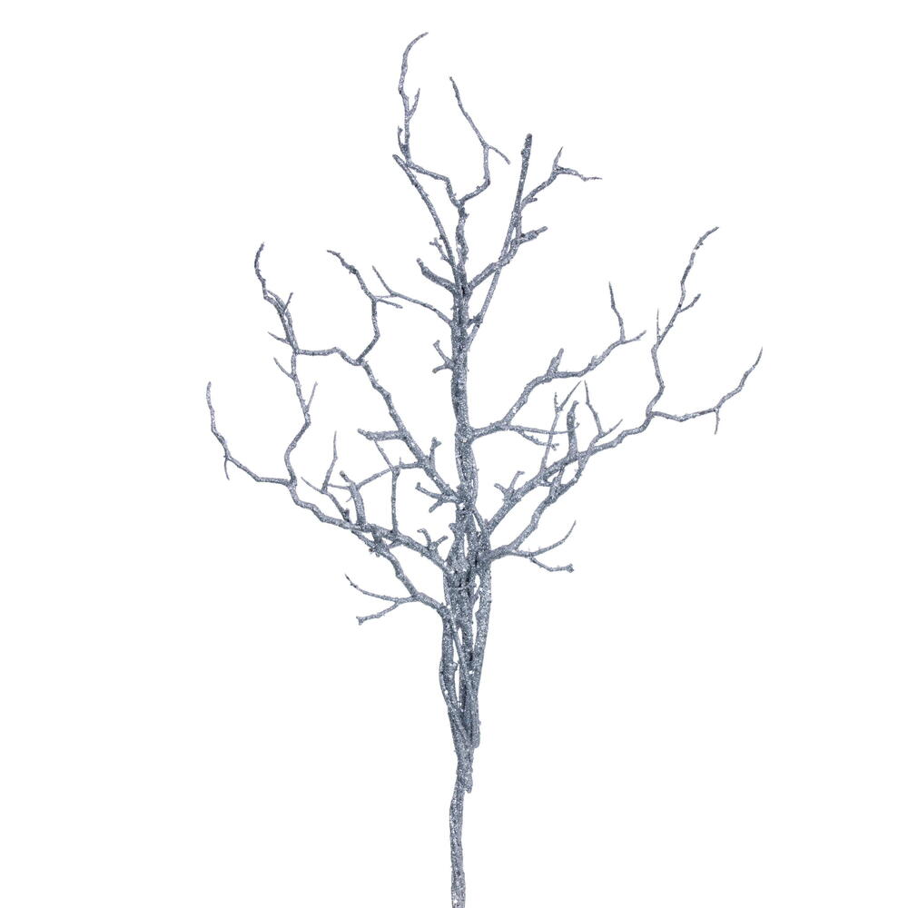 RIC230807 24 in. Artificial Silver Twig Branch - 3 Piece