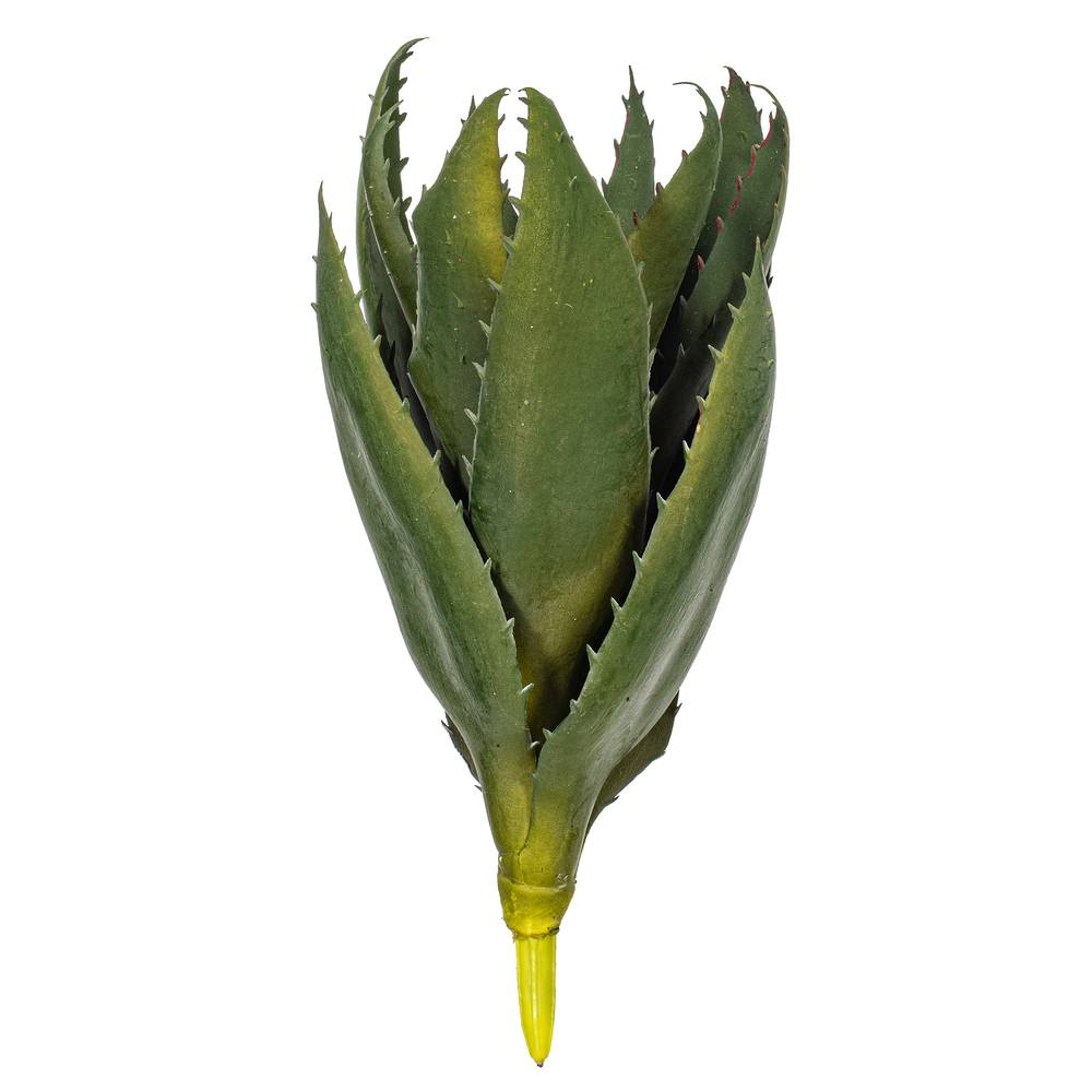 FE235408 9 in. Artificial Green Aloe Vera Pick - 3 Per Bag
