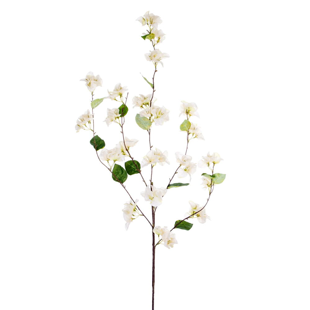 EF240241 41 in. Cream Bougainvillea Spray - 2 Piece