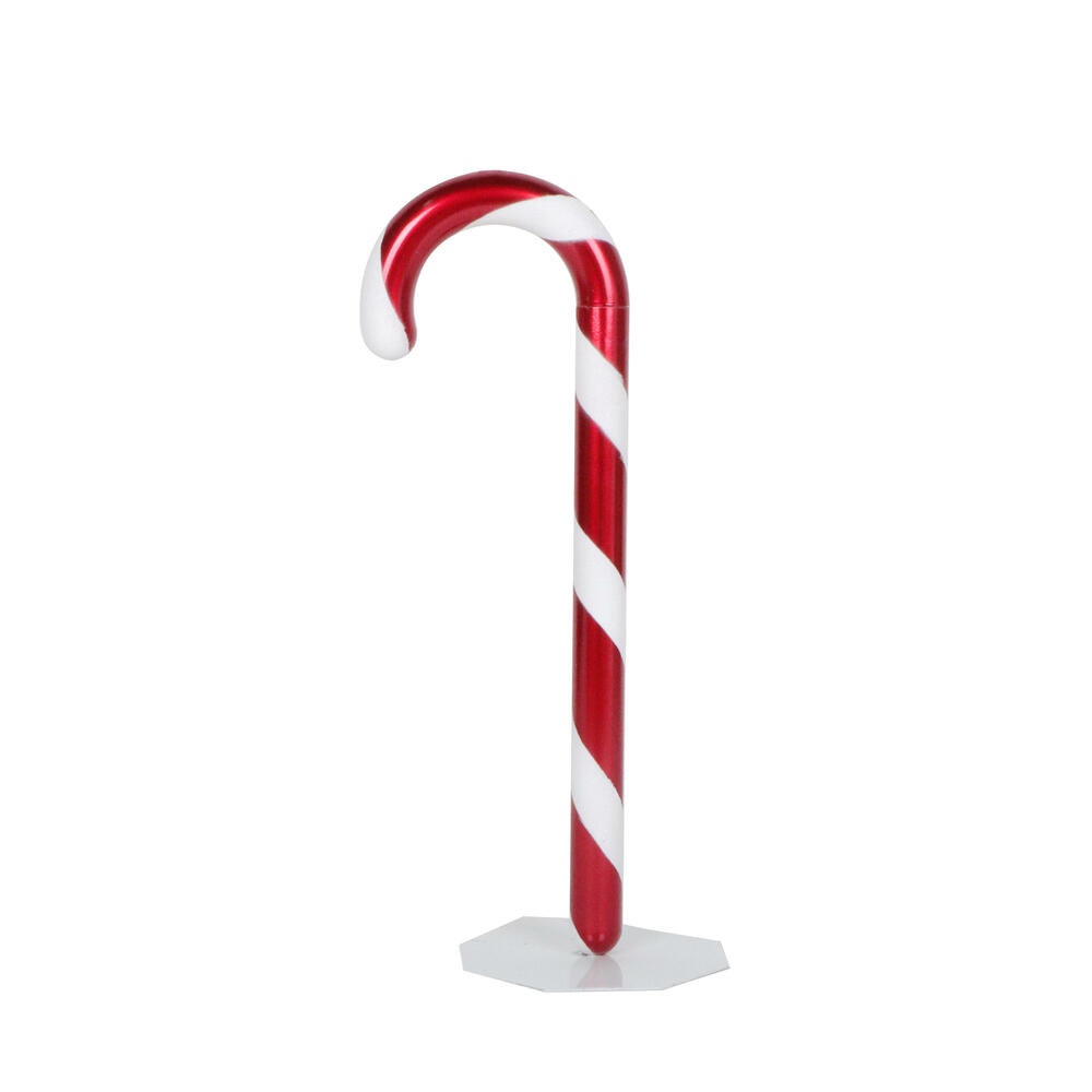 MT240124 24 in. Red-White Standing Candy Cane