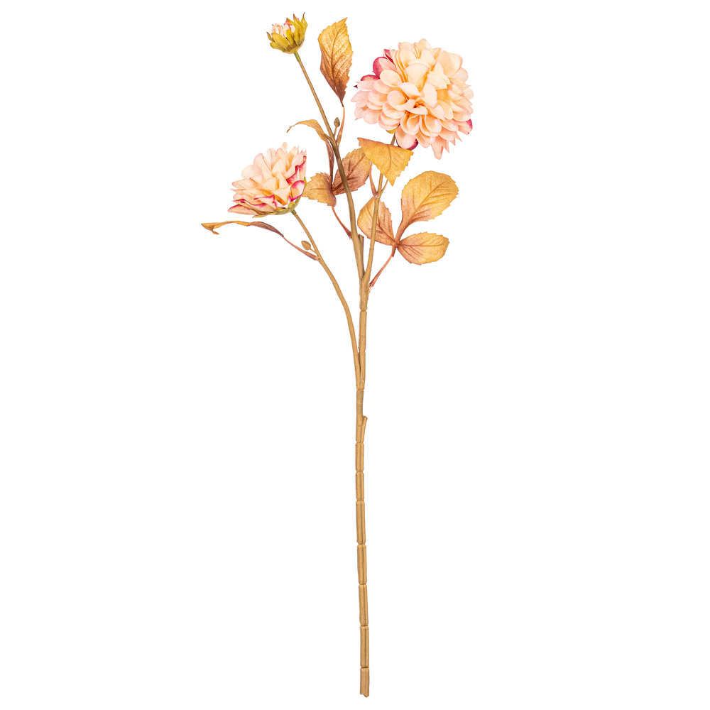 FR235079 26 in. Artificial Light Pink Chrysanthemum Spray - Bag of 3